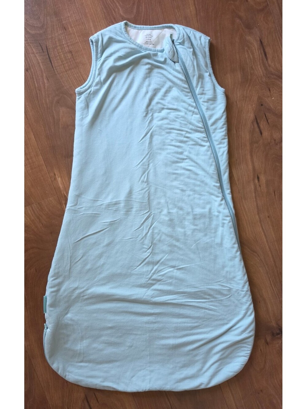 PurComfy Bamboo Sleep Sack Light Blue Wearable Blanket 6-18M 1.0 TOG VGUC,389